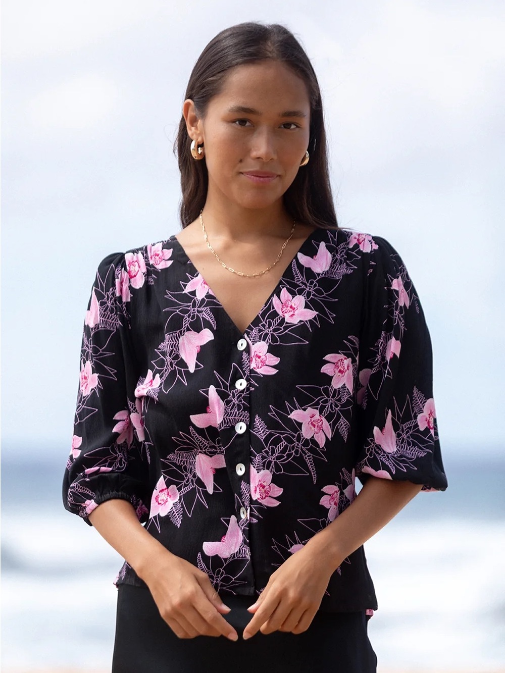 Fighting Eel Blouse
